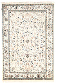  Orientalischer Nain Indisch Teppich 168X248 Beige/Grau Wolle, Indien Carpetvista