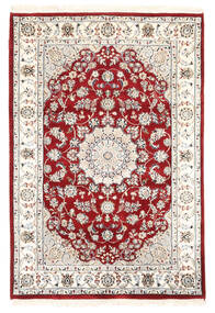  Oriental Nain Indo Rug 123X182 Beige/Red Wool, India Carpetvista