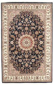 199X309 絨毯 オリエンタル ナイン インド 茶色/ベージュ (ウール, インド) Carpetvista