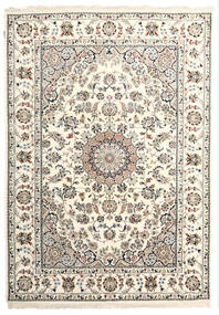  Orientalischer Nain Indisch Teppich 171X244 Beige/Grau Wolle, Indien Carpetvista