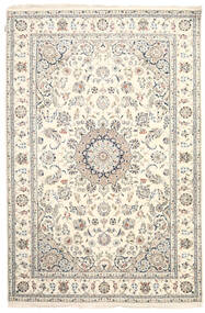 201X303 Nain Indisch Teppich Orientalischer Beige/Orange ( Indien) Carpetvista