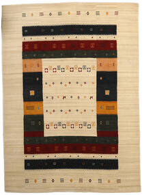 171X237 Loribaf Loom Teppich Moderner Beige/Braun (Wolle, Indien) Carpetvista