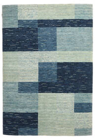  Loribaf Loom Rug 166X244 Wool Green/Dark Blue Carpetvista