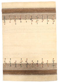 124X180 Loribaf Loom Rug Modern Beige/Brown (Wool, India) Carpetvista