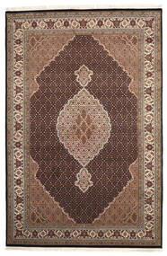 195X300 Täbriz Royal Teppich Orientalischer Braun/Orange (Wolle, Indien) Carpetvista