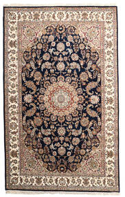 190X302 絨毯 ナイン インド オリエンタル 茶色/ベージュ (ウール, インド) Carpetvista