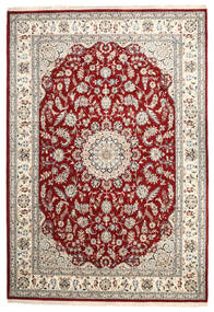 絨毯 オリエンタル ナイン インド 244X354 ベージュ/レッド (ウール, インド)