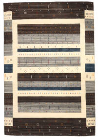 206X306 Tapis Loribaf Loom Moderne Marron/Beige (Laine, Inde) Carpetvista