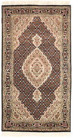 92X164 絨毯 タブリーズ Royal オリエンタル 茶色/ベージュ (ウール, インド) Carpetvista