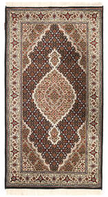 92X170 絨毯 タブリーズ Royal オリエンタル 茶色/ベージュ (ウール, インド) Carpetvista