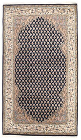 94X163 Mir Indisch Teppich Orientalischer Beige/Schwarz (Wolle, Indien) Carpetvista