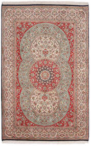 絨毯 オリエンタル カシミール ピュア シルク 122X189 オレンジ/レッド (絹, インド)