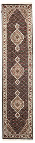 絨毯 タブリーズ Royal 78X345 廊下 カーペット 茶色/オレンジ ( インド)