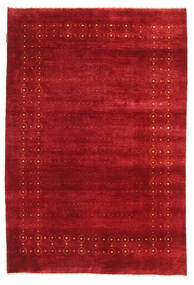 Alfombra Gabbeh Loribaft 120X178 Rojo Oscuro/Rojo (Lana, India)