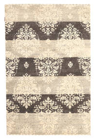 Gabbeh Loribaft Rug 120X183 Beige/Grey Wool, India Carpetvista