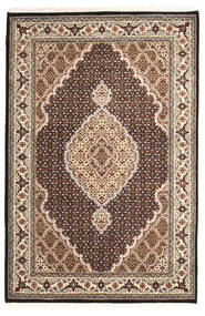 123X185 Tabriz Royal Matta Orientalisk Brun/Beige ( Indien) Carpetvista