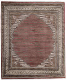 255X303 Tapete Mir Indo Oriental Castanho/Vermelho Grande (Lã, Índia) Carpetvista