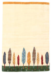 絨毯 Loribaf ルーム 120X177 ベージュ/グリーン (ウール, インド)