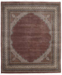 252X296 絨毯 Mir インド オリエンタル 茶色/ダークレッド 大きな (ウール, インド) Carpetvista