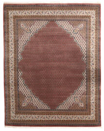  Orientalischer Mir Indisch Teppich 200X252 Braun/Beige Wolle, Indien Carpetvista