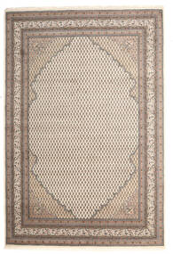 204X303 Mir Indisch Teppich Orientalischer Beige/Orange (Wolle, Indien) Carpetvista