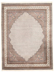 Mir Indisch Teppich 196X257 Beige/Braun Wolle, Indien Carpetvista