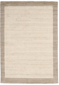 Handloom Frame 160X230 ナチュラルホワイト/ベージュ 単色 ウール 絨毯