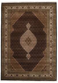  Orientalischer Täbriz Royal Teppich 252X349 Braun Großer Wolle, Indien Carpetvista