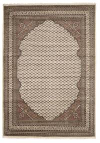  Orientalischer Mir Indisch Teppich 255X356 Braun/Beige Großer Wolle, Indien Carpetvista