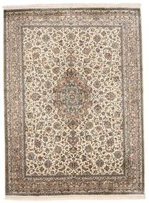 絨毯 カシミール ピュア シルク 160X220 ベージュ/茶色 (絹, インド)
