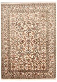 157X216 絨毯 オリエンタル カシミール ピュア シルク ベージュ/オレンジ (絹, インド) Carpetvista