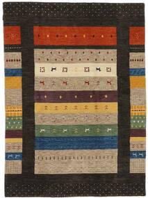 174X240 Loribaf Loom Rug Modern Brown/Beige (Wool, India) Carpetvista