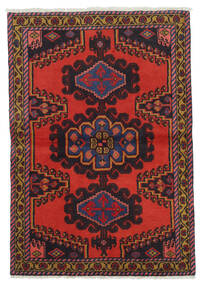  Oriental Wiss Rug 106X153 Dark Red/Red Wool, Persia/Iran Carpetvista