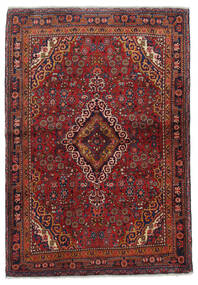 110X160 絨毯 ジョザン オリエンタル ダークレッド/レッド (ウール, ペルシャ/イラン) Carpetvista
