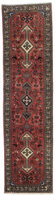 Abadeh Fine 79X299 Hallmatta Röd/Brun Ull, Persien/Iran Carpetvista