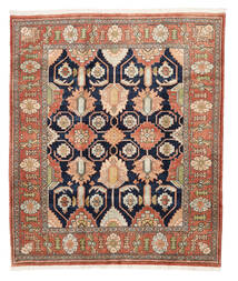  Persian Heriz Rug 209X249 Beige/Brown (Wool, Persia/Iran)