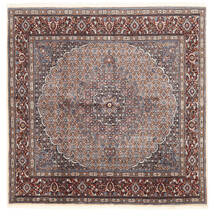 Moud Teppich 193X195 Quadratisch Rot/Beige Wolle, Persien/Iran Carpetvista
