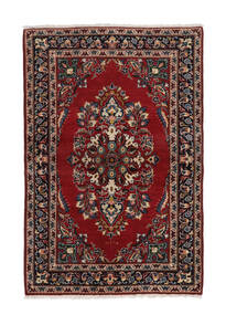 100X146 Keshan Fine Rug Oriental Dark Red/Red (Wool, Persia/Iran) Carpetvista