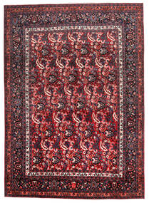 276X389 Moud Vloerkleed Oosters Rood/Donker Roze Groot ( Perzië/Iran) Carpetvista