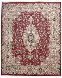 Maschad Fine Teppich 306X375 Rot/Braun Großer Wolle, Persien/Iran Carpetvista