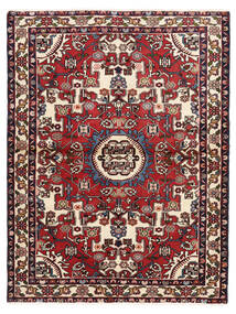 111X146 Alfombra Tafresh Oriental Rojo Oscuro/Rojo (Lana, Persia/Irán) Carpetvista