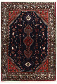 Χαλι Abadeh Fine 105X149 Σκούρο Κόκκινο/Κόκκινα (Μαλλί, Περσικά/Ιρανικά)