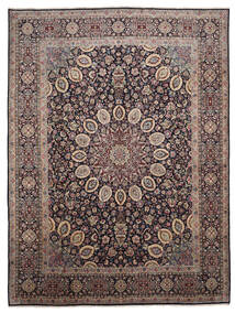296X395 Yazd Vloerkleed Oosters Rood/Donkerrood Groot (Wol, Perzië/Iran) Carpetvista