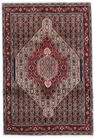 絨毯 ペルシャ センネ 117X174 ダークレッド/レッド (ウール, ペルシャ/イラン)