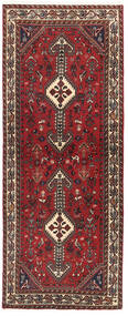  Orientalsk Abadeh Fine Teppe 81X205Løpere Rød/Mørk Rød Ull, Persia/Iran Carpetvista