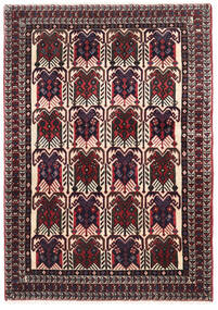Tapete Afshar/Sirjan 90X128 Vermelho Escuro/Vermelho (Lã, Pérsia/Irão)