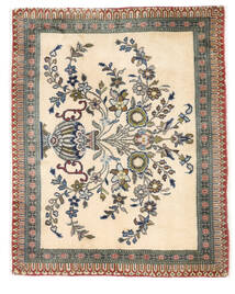  Persischer Kashmar Fine Teppich 74X91 Beige/Orange (Wolle, Persien/Iran)