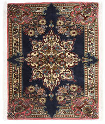 70X90 Sarough Fine Tæppe Orientalsk Brun/Mørkelilla (Uld, Persien/Iran) Carpetvista