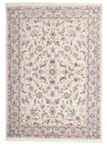 167X243 絨毯 オリエンタル タブリーズ 60 Raj 絹の縦糸 ベージュ/ライトグレー (ウール, ペルシャ/イラン) Carpetvista