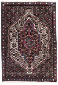 72X103 Alfombra Oriental Senneh Rojo Oscuro/Rojo (Lana, Persia/Irán) Carpetvista